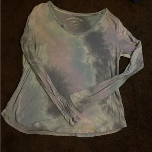 Aeropostale tye dye seriously soft long sleeve shirt L thumbnail 3