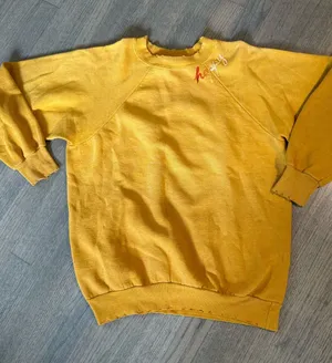 I Stole My Boyfriends Shirt Mustard Yellow Crewneck thumbnail 1