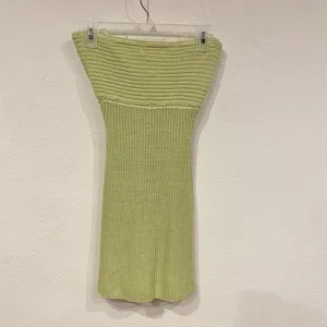 NWT EDIKTED Sammie Twist Front Knit Mini Dress Size Small thumbnail 3