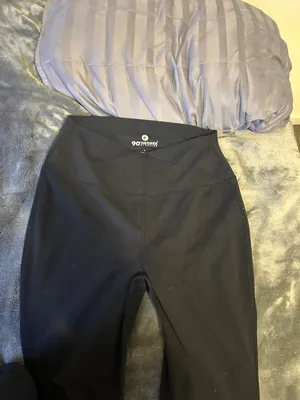 Flared Leggings Black Size L thumbnail 2