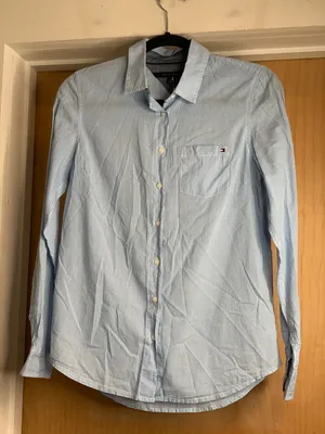 Tommy Hilfiger Dutch Canal Micro-Check Buttonup Shirt Size-Small Classic Preppy thumbnail 3