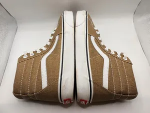 Vans Sk8-Hi Brown Canvas High Top Sneakers Men’s 6 Women’s 7.5 Skate Shoes thumbnail 6