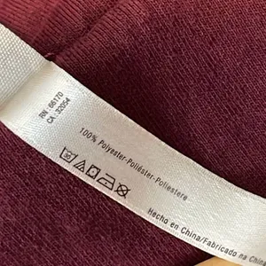 Free People Run My‎ Way Fleece Sherpa Jacket Oversized Plush Hoodie Maroon Small thumbnail 10