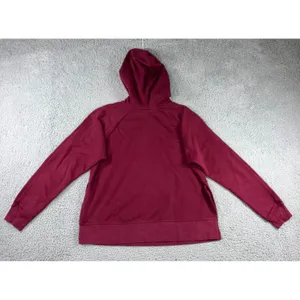 Nike Dri-FIT Hoodie‎ Women Medium Sparkle Logo Spell Out Swoosh Active Pullover thumbnail 2