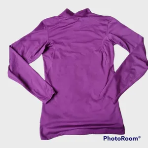 NIKE PRO Tight long sleeve women's turtle neck‎ size Large 12-14 thumbnail 2