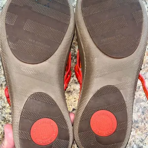 FitFlop red sandals women’s size 8, (worn a few times) without box thumbnail 7