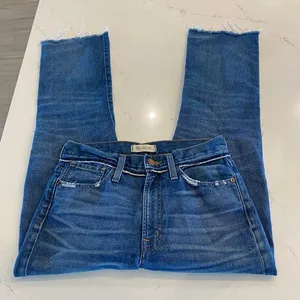 Madewell Retro Crop Bootcut Distressed Jeans Size 25 Tall‎ thumbnail 5