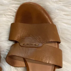 Madewell Sandals Size 7.5 Leather Upper Lining And Sole See All Photos thumbnail 8