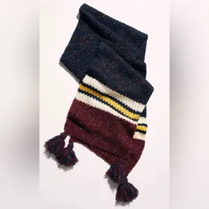 Free People Multicolor Knit Scarf thumbnail 3