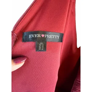 Ever Pretty Red Sparkly Gown thumbnail 11