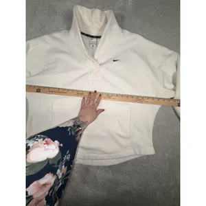 Nike Therma-FIT One Women's Oversized Long-Sleeve Fleece FB5642-110 Sz‎ L thumbnail 6