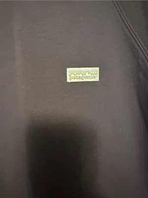 Patagonia Deep Purple Crewneck Sweatshirt with Chest Patch thumbnail 3