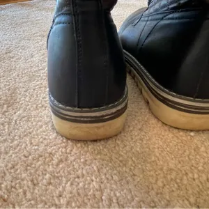 Black and Tan Lace Up Boots Size 7 thumbnail 4