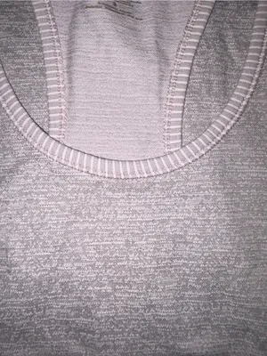 Athleta Silver Heather Racerback Tank thumbnail 4