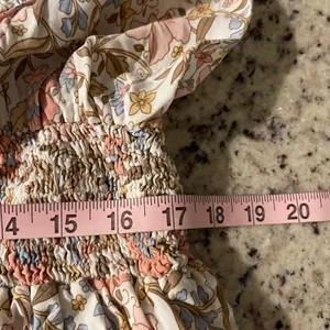 Walker & Wade Floral Smocked Midi Dress | Cottagecore Romantic | Small‎ thumbnail 10