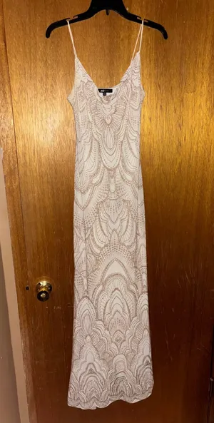 Jump Apparel Sparkly Prom Dress thumbnail 3