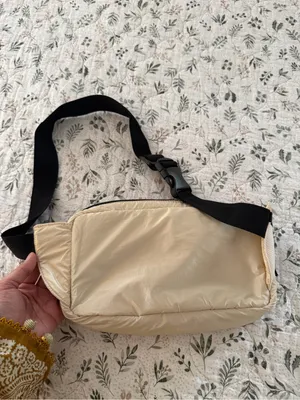 Free People Movement Cream White Fanny Bag Athletic thumbnail 5