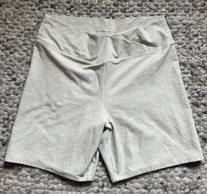 Abercrombie & fitch bike shorts beige/ cream size xl thumbnail 1