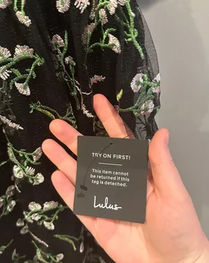 Lulus Radiant Night Embroidered Floral Dress thumbnail 5