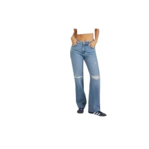 Garage 100% Cotton High Rise Boyfriend Jeans Sz 23 Vintage Fit Distressed Denim thumbnail 9