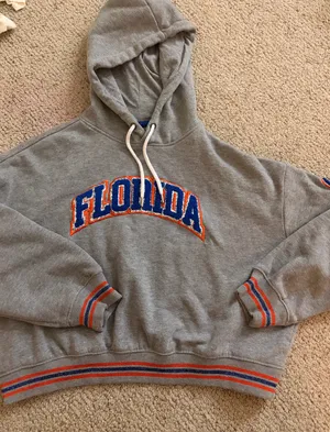 Florida cropped sweatshirt Gray Size M thumbnail 1