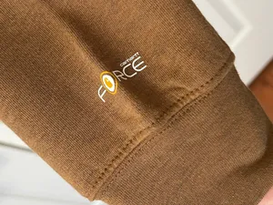 Carhartt FR Flame Resistant Zip Hoodie Brown CAT 3 NFPA 70E Mens Size M Tall thumbnail 9