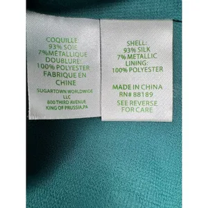 Lilly Pulitzer Green Silk Gold Metallic Polka Dot Smocked Cuff Blouse Top 07109 thumbnail 6