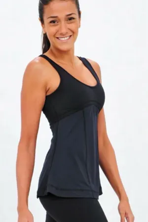 Lululemon YOGA TANK TOP Women's Black Sleeveless Top Size 4 thumbnail 1