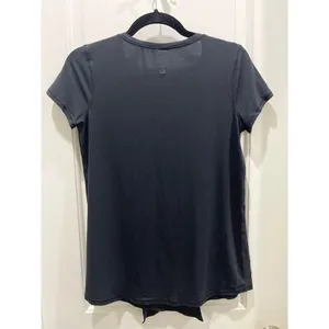 Lululemon Knot A Problem Tee Short Sleeves in Black Sz 4 / 6 thumbnail 6