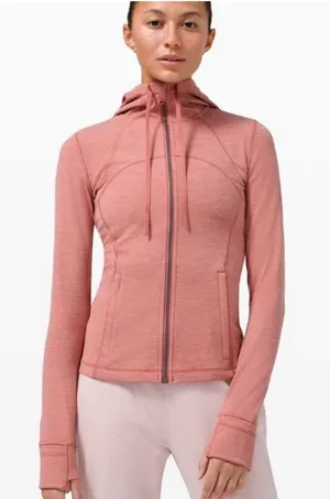 Lululemon Hooded Define Jacket Brier Rose Size 4 thumbnail 1