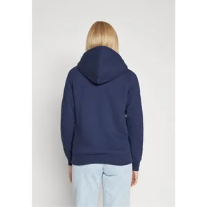 ✨Hollister Co. FAUX SHEARLING-LINED ZIP-UP LOGO GRAPHIC NAVY SZ LARGE HOODIE✨ thumbnail 4