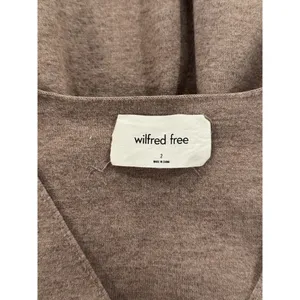 Wilfred Free Womens Sweater Brown Souvenir Oversized V Neck Pullover Size 2 thumbnail 4