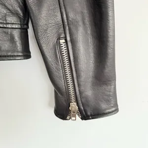 RARE Paul & Joe "Buffy" Lamb Moto Leather Jacket‎ saint Laurent look alike Biker thumbnail 3