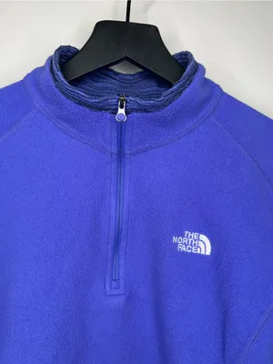 The North Face Purple Fleece Pullover Size XL thumbnail 4