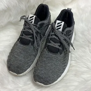 Adidas Alphabounce RC Running size 8 Charcoal‎ and black Bin 22 thumbnail 3