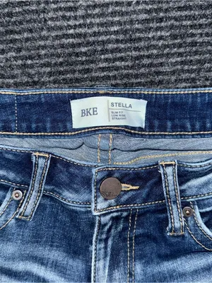 Buckle BKE Stella Slim Fit Low Rise Straight Stretch Jeans Sz 26 x 33 ABK1432 thumbnail 8