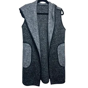 Anthropologie Capote Grey Sweater Vest Sz. M thumbnail 2