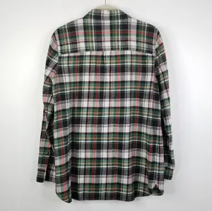 Madewell Ex-Boyfriend Flannel Shirt S Plaid thumbnail 4