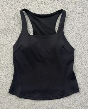 Lululemon InStill Tank Top Black Athletic Athleisure Workout Women's 6 thumbnail 1