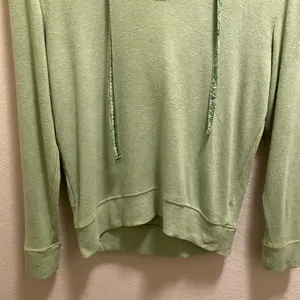 Roller Rabbit Green Lena Ribbed Long Sleeve Hoodie Size Small thumbnail 5