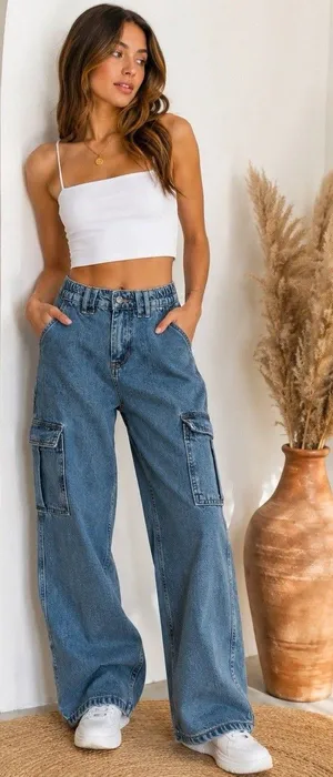 BDG Urban Outfitters Women's 26x29 Cargo Skate Jeans thumbnail 1