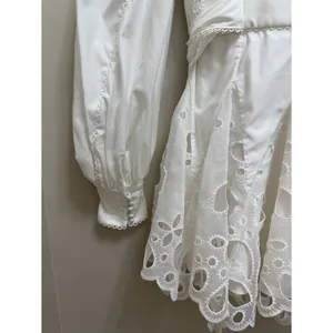 Acler Vicount Dress Embroidered Eyelet Dress Ivory White Size 6 NWT NEW thumbnail 11