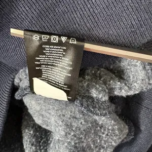 47‎ Brand Detroit Tigers MLB Hoodie Navy Blue Orange Stripe Fleece Sweatshirt S thumbnail 13