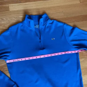 Vineyard Vines Quarter Zip Pullover Blue S thumbnail 5