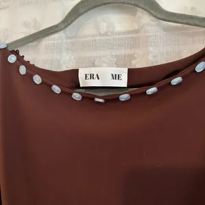 Era Me Brown Button Top Size XS thumbnail 4