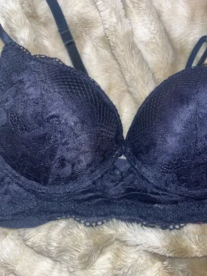 TJ Maxx Blue Lace Push-Up Bra thumbnail 3