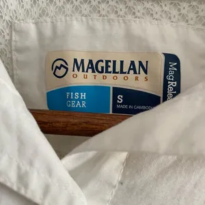 Magellan Outdoors woman’s athletic button down c thumbnail 3