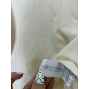 NWT Zara Cape Sleeve Cotton Shirt Size Medium Cream Beau Embroidered 4424/151 thumbnail 7
