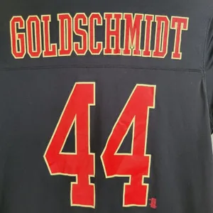 Arizona Diamondbacks Goldschmidt #44 MLB T Shirt Womens V Neck Black‎ thumbnail 6