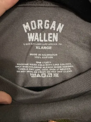Morgan Wallen I'm The Problem Gray Graphic T-Shirt XL thumbnail 4